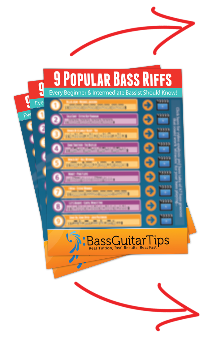 9 Riffs Cheat Sheet – Bass Guitar Tips